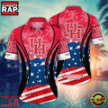 MLB Houston Cougars Team Logo Hot Summer Aloha Hawaiian Shirt