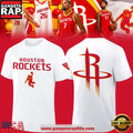 Houston Rockets Clutch City 2026 Houston Basketball Pride White T Shirt