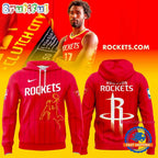 Houston Rockets NBA 2026 New Logo Red Hoodie T-Shirt