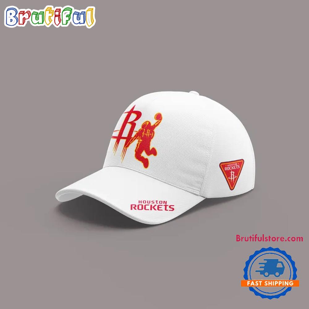Houston Rockets NBA 2026 New Logo White Classic Cap