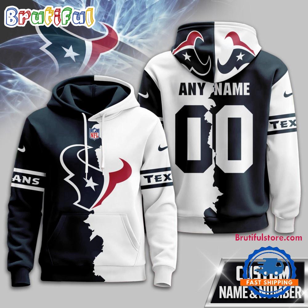 Houston Texans 2025 NFL Victory Split Limited Hoodie Shirt