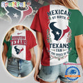Houston Texans 2026 NFL Mexican By Birth Unisex 3D Shirt