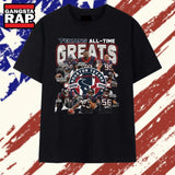 Houston Texans All Time Greats 2002 2026 Signatures Graphic T Shirt