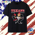 Houston Texans CJ Stroud Caricature Signature T Shirt
