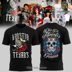 Houston Texans Dia De Los Muertos Black Hoodie