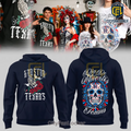 Houston Texans Dia De Los Muertos Navy Hoodie