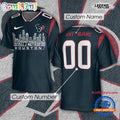 Houston Texans Football Greatest Of All Time Team Legends Houston City Skyline Jersey Shirt