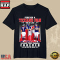 Houston Texans Forever Fan Win Or Lose Stroud Watt Yesterday Today Tomorrow Signatures T-Shirt