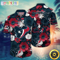 Houston Texans Hawaii Shirt Flower Colorful Coastal Wear