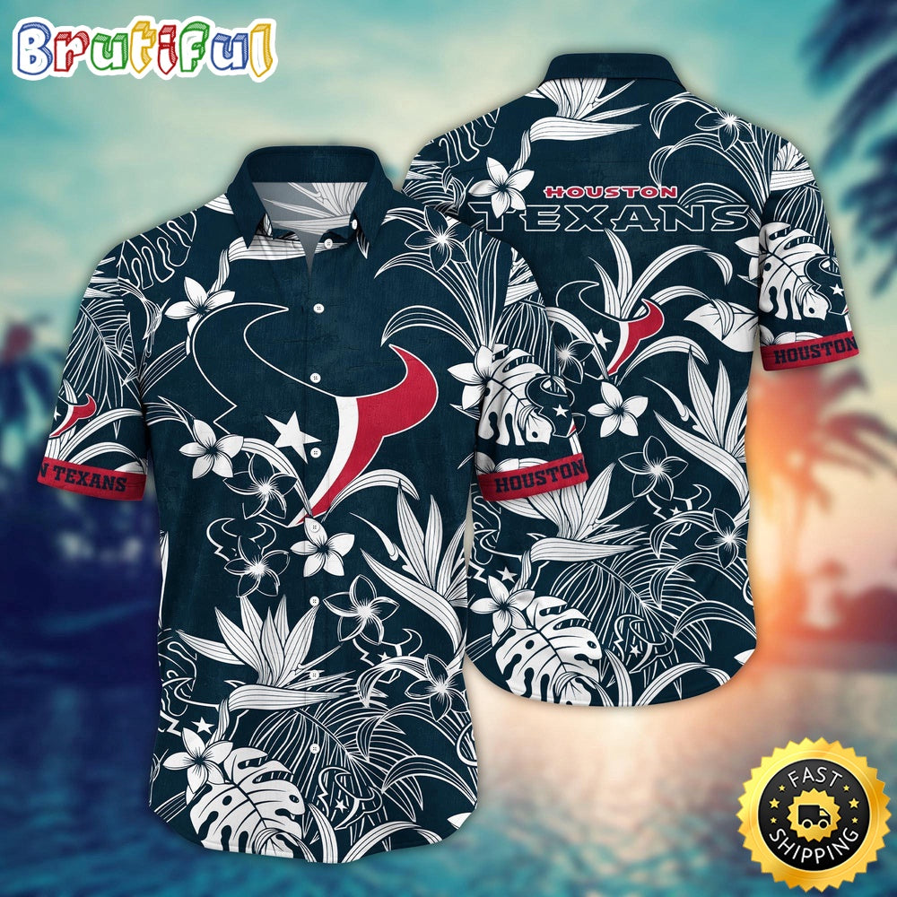 Houston Texans Hawaii Shirt Flower Vacation Mood Shirts