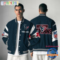 Houston Texans National Football Conference Unisex Baseball Jacket
