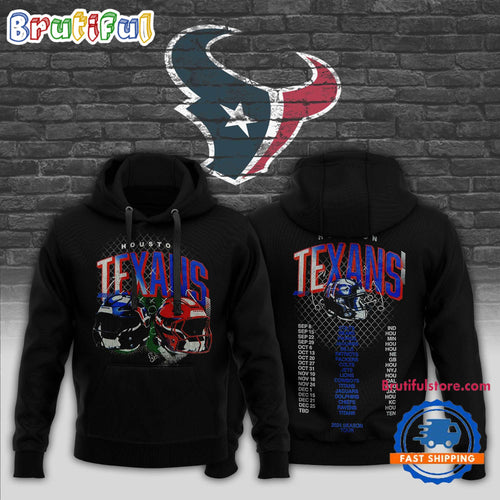 Houston Texans NFL 2024 Schedule Hoodie Shirt