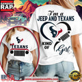 Houston Texans NFL Jeep Girl Women’s Shirt