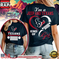 Houston Texans NFL Jeep Girl Women’s T Shirt