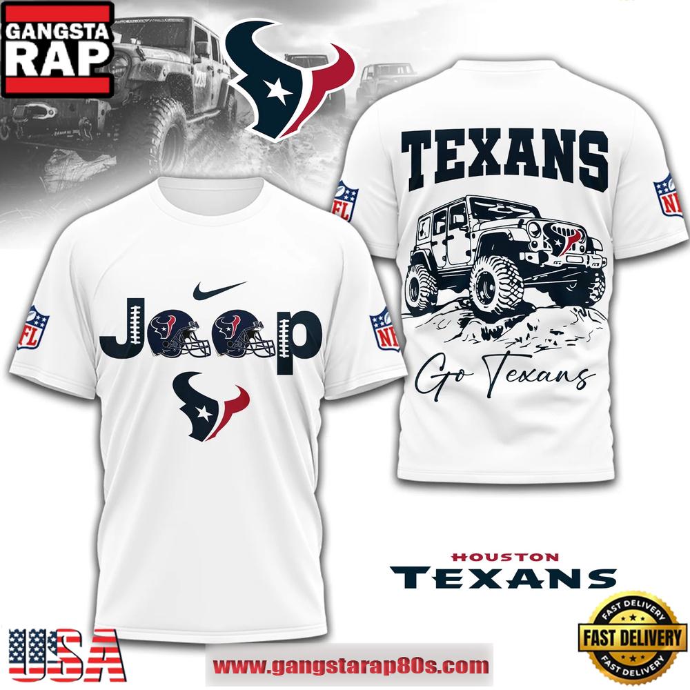 Houston Texans NFL Premium NFL Jeep Unisex T-Shirt