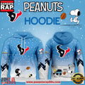 Houston Texans NFL x Peanuts Christmas Unisex Hoodie