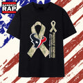 Houston Texans Proudly Served Honor Courage Commitment Tee T Shir