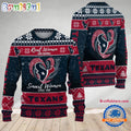 Houston Texans Real Women Love Football Ugly Christmas Sweater