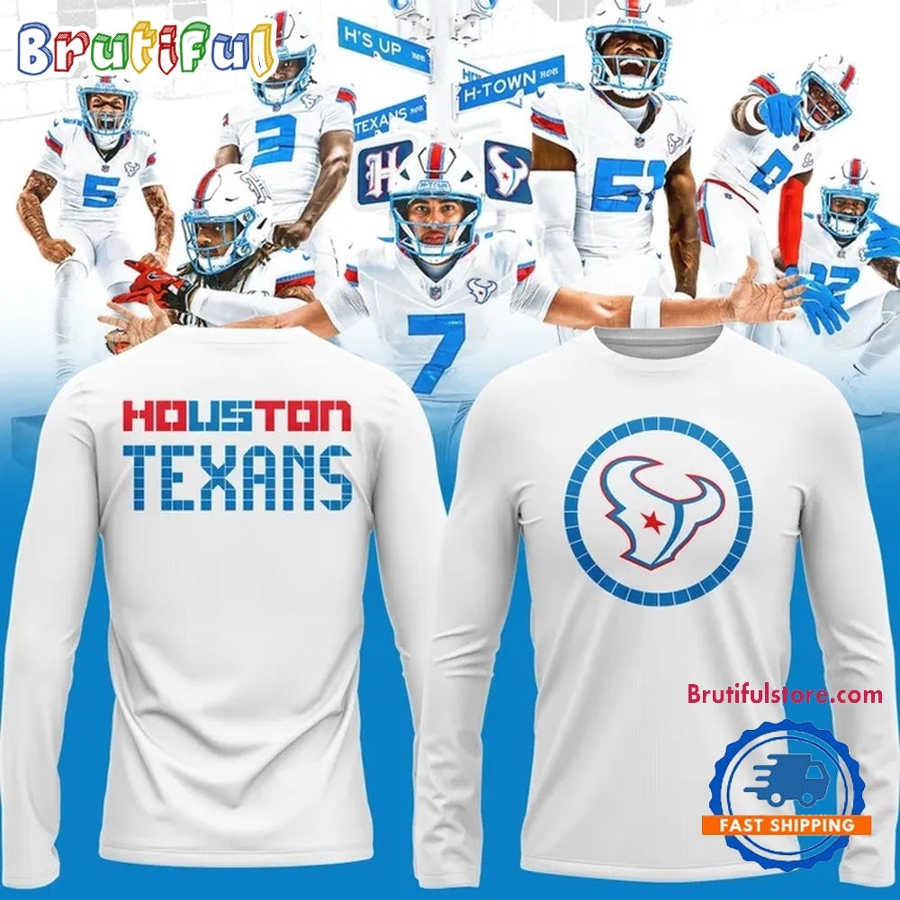 Houston Texans Rivalries By the H For the H 2026 Limited Edition Long Sleeve Shirt