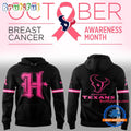 Houston Texans x Breast Cancer Awareness Design New Hoodie T-Shirt