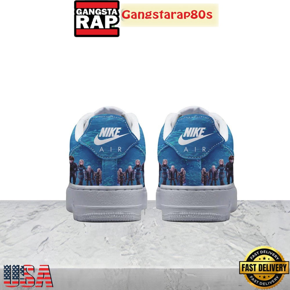 How To Train Your Dragon Special Edition Air Force 1 Shoes Running Sneakers