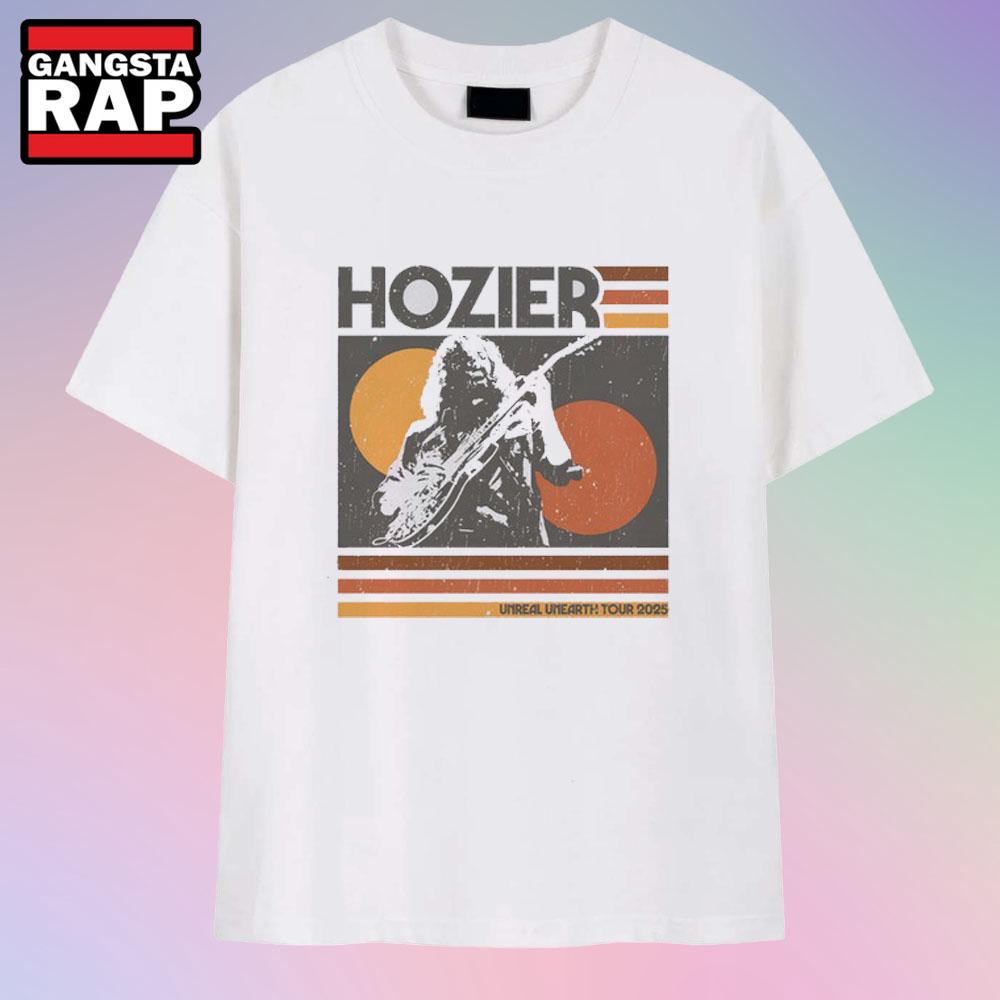 Hozier 2025 Unreal Unearth Tour T Shirt