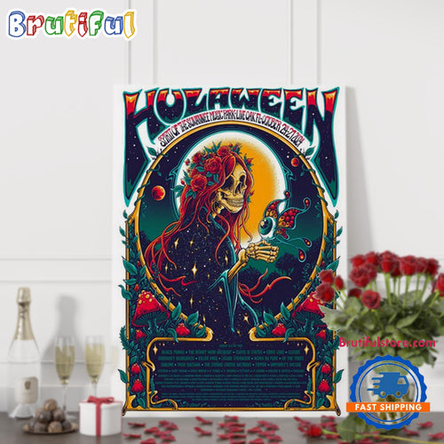 Hulaween Tour Oct 24-27 2024 Spirit Of Suwannee Park Live Oak FL Wall Art Poster Canvas