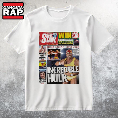 Hulk Hogan 1953-2025 Incredible Hulk T Shirt