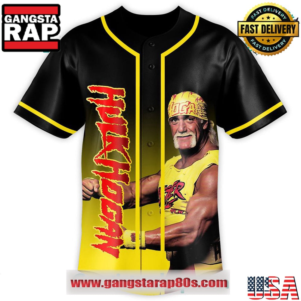Hulk Hogan Thank you for the Memories Special Edition Baseball Jersey