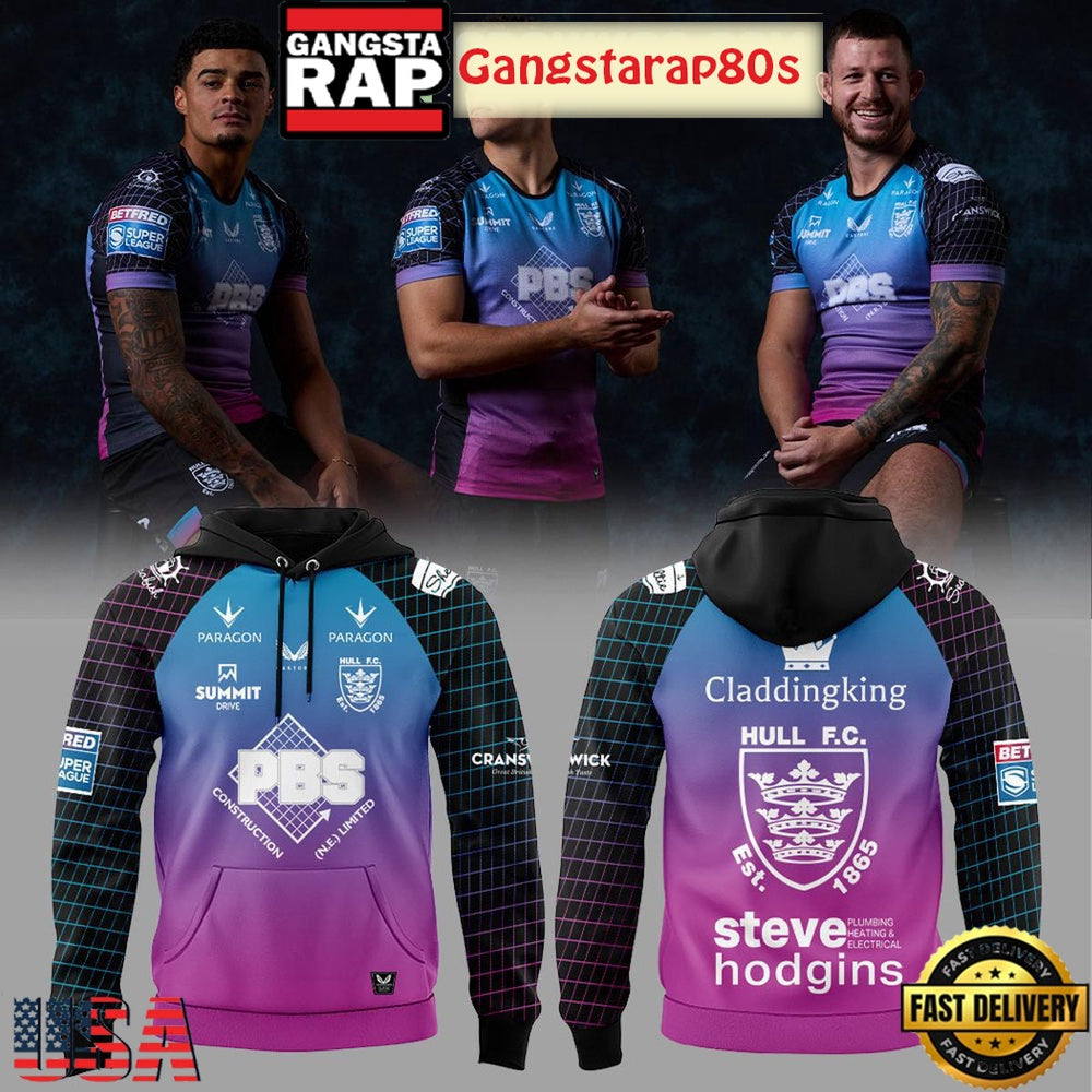 Hull FC Vibrant Start To Our 2026 All Over Print Hoodie