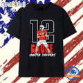 Hunter Dekkers Gauge 12 Iowa State Cyclones football T Shirt