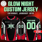 Huntsville Havoc 2025 Glow Night Jersey
