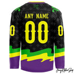 Huntsville Havoc Mardi Gras Hockey Jersey