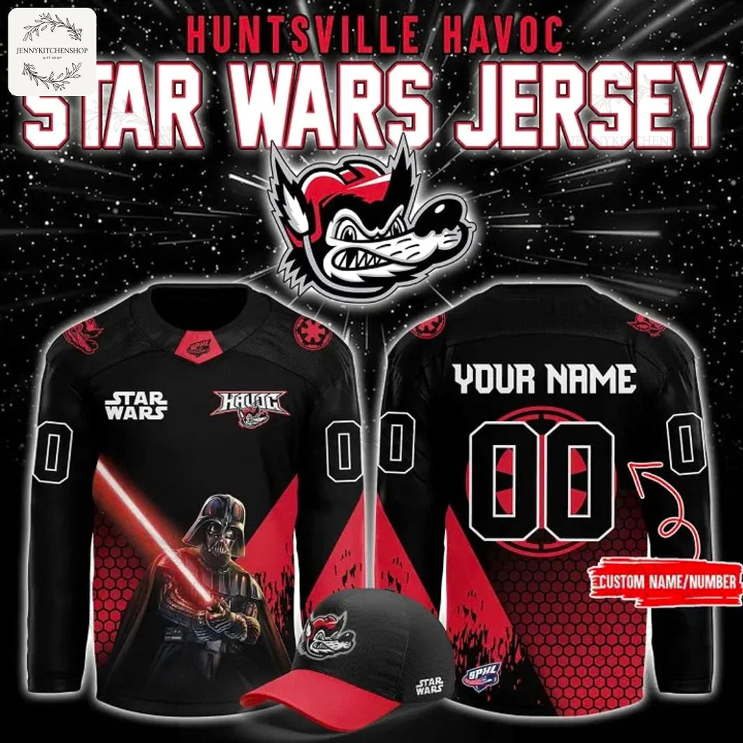Huntsville Havoc Star War Hockey Jersey