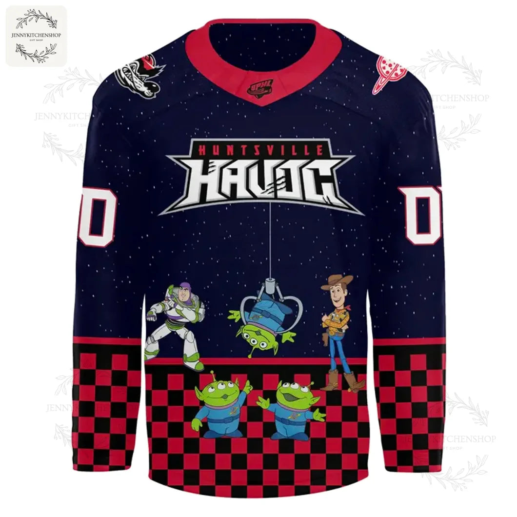 Huntsville Havoc x Toy Story Hockey Jersey 2025