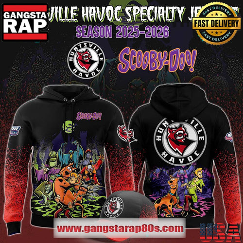 Huntsville Havoc x ScooByDoo Night 2025 Special Hoodie Shirt