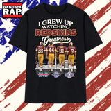 I Grew Up Watching Redskins Greatness Super Bowl Champions T Shirt