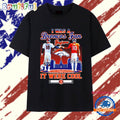 I Was A Broncos Fan Before It Were Cool Denver Broncos Manning and Nix 2025 skyline T Shirt