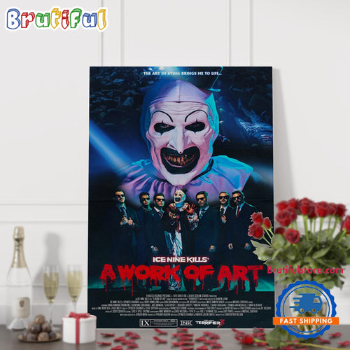 Ice Nine Kills A Work of Art Theatre Wall Art Poster Canvas