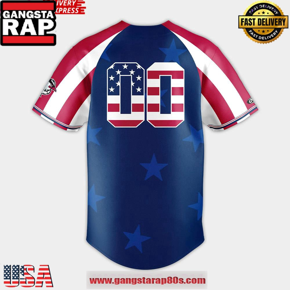 Idaho Falls Chukars Independence Day 2025 Baseball Jersey Shirt
