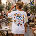 IHOP Addiction Breakfast Food White T-Shirt