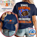 Illinois Fighting Illini 2025 NCAA Grandparents’ Day Unisex 3D Shirt
