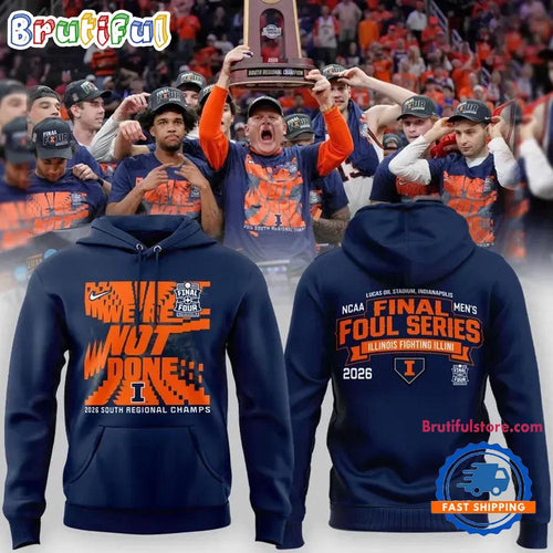 Illinois Fighting Illini 2026 NCAA Men’s Basketball Tournament March Madness Final Four Hoodie T-Shirt