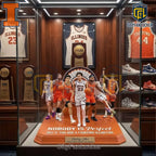 Illinois Fighting Illini Basketball Limited Edition 3D Collector’s Figurine Set