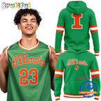Illinois Fighting Illini Basketball Luck of the Illini Uniform 2026 Hoodie T-Shirt