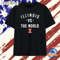 Illinois vs the World Fighting Illini NCAA T Shirt