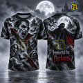 Immortal by Darkness Vampire Portrait Shirt