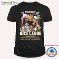 In Memory Of Pittsburgh Penguins Mike Lange 1948-2025 Forever The Voice T Shirt