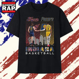 Indiana Basketball Fever Caitlin Clark and Pacers Tyrese Haliburton T Shirt