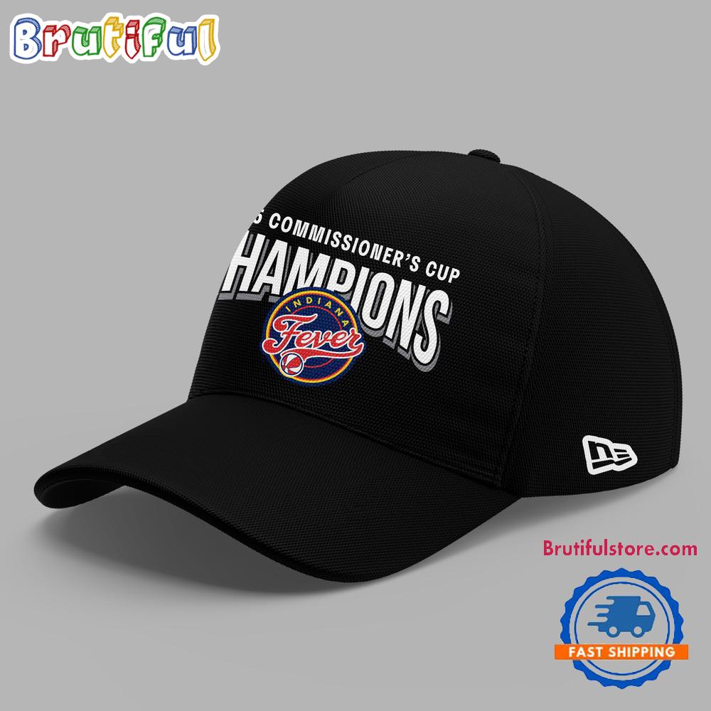 Indiana Fever 2025 WNBA Commissioner’s Cup Champions Now You Know Black Cap